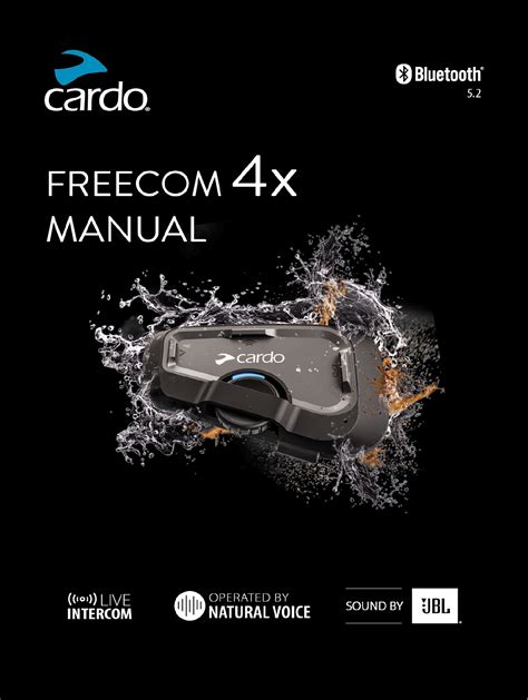 cardo freecom 4x not connecting to app|cardo freecom 4x user manual.